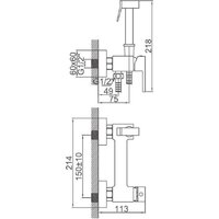 Гигиенический душ Ledeme L5398G-7 - Превью изображения №9 — Интернет-магазин Time-Shop