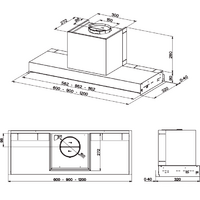 Кухонная вытяжка Franke Style Pro FSTPRO 608 305.0522.798 - Превью изображения №2 — Интернет-магазин Time-Shop