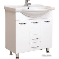 Onika Тумба под умывальник Моника 75.10 (белый) [107501]