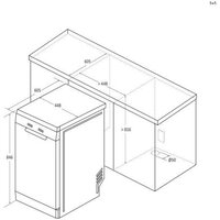 Отдельностоящая посудомоечная машина Haier XF0C3TB0FW - Превью изображения №11 — Интернет-магазин Time-Shop
