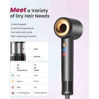 Фен Coshare SuperFlow1 High Speed Hair Dryer HD10E (gallon black) - Превью изображения №6 — Интернет-магазин Time-Shop