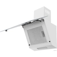 Кухонная вытяжка MAUNFELD Astro 60 (белое стекло) - Превью изображения №2 — Интернет-магазин Time-Shop