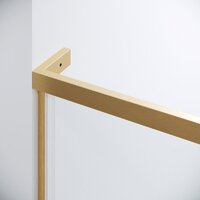 Душевая дверь Grossman Pragma 100x195 100.K33.03.100.32.00 (золото сатин/стекло прозрачное) - Превью изображения №3 — Интернет-магазин Time-Shop