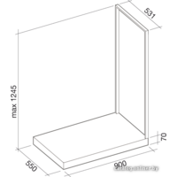 Кухонная вытяжка Falmec Europa Fasteel Island 120 800 м3/ч (нержавеющая сталь) - Превью изображения №9 — Интернет-магазин Time-Shop