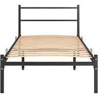 Кровать Князев Мебель Калабрия 1 КЛ1.80.200.Ч (черный муар) - Превью изображения №3 — Интернет-магазин Time-Shop