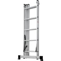 Лестница-стремянка Новая высота NV 123 алюминиевая трёхсекционная 3x5 ступеней - Превью изображения №5 — Интернет-магазин Time-Shop