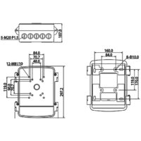 Крепление для камер видеонаблюдения Dahua DH-PFA140 - Превью изображения №7 — Интернет-магазин Time-Shop