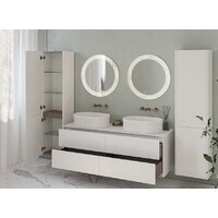  Belux Зеркало Джаз В 65 (1, белый глянцевый) - Превью изображения №3 — Интернет-магазин Time-Shop