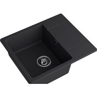 Кухонная мойка GranFest Urban GF-UR-258L (черный) - Превью изображения №2 — Интернет-магазин Time-Shop