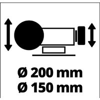 Заточный станок Einhell TC-WD 200/150 - Превью изображения №10 — Интернет-магазин Time-Shop
