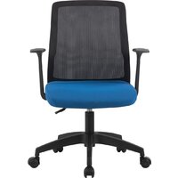 Офисное кресло CACTUS CS-MC222-BKBL (черный/темно-синий) - Превью изображения №2 — Интернет-магазин Time-Shop