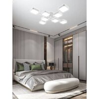 Припотолочная люстра Aitin Pro X3350/8 (белый/хром) - Превью изображения №4 — Интернет-магазин Time-Shop