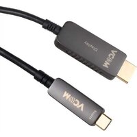 Кабель VCOM D3742CH-5 HDMI - USB 2 Type-C (5 м, черный/серый) - Превью изображения №5 — Интернет-магазин Time-Shop