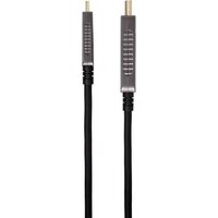 Кабель VCOM D3742CH-5 HDMI - USB 2 Type-C (5 м, черный/серый) - Превью изображения №3 — Интернет-магазин Time-Shop