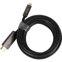 VCOM D3742CH-5 HDMI - USB 2 Type-C (5 м, черный/серый)