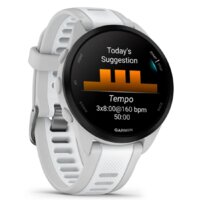 Умные часы Garmin Forerunner 165 (туманно-серый/белый камень) - Превью изображения №3 — Интернет-магазин Time-Shop
