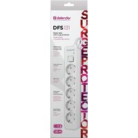 Сетевой фильтр Defender DFS 131 (1.5 м) - Превью изображения №6 — Интернет-магазин Time-Shop