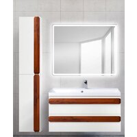  BelBagno Шкаф-пенал Aurora-1600-2A-SC-BL-P-L (bianco lucido) - Превью изображения №2 — Интернет-магазин Time-Shop