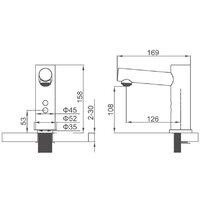 Смеситель Ledeme L1655-1 - Превью изображения №3 — Интернет-магазин Time-Shop