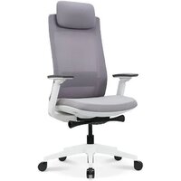 Офисное кресло SitZone E-VL002A-BS (сетка, ткань, пластик, серый) - Превью изображения №7 — Интернет-магазин Time-Shop