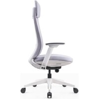 Офисное кресло SitZone E-VL002A-BS (сетка, ткань, пластик, серый) - Превью изображения №3 — Интернет-магазин Time-Shop