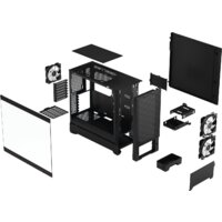Корпус Fractal Design Pop Air RGB Black TG Clear Tint FD-C-POR1A-06 - Превью изображения №2 — Интернет-магазин Time-Shop