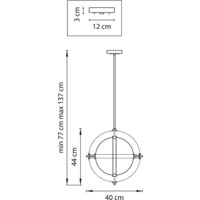 Подвесная люстра Lightstar Modena 816043 - Превью изображения №8 — Интернет-магазин Time-Shop