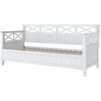 Кровать-тахта Bravo Мебель Амелия 800x2000 (белый античный) - Превью изображения №2 — Интернет-магазин Time-Shop