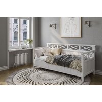 Кровать-тахта Bravo Мебель Амелия 800x2000 (белый античный) - Превью изображения №3 — Интернет-магазин Time-Shop