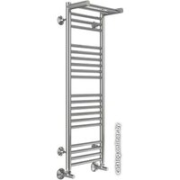Полотенцесушитель TERMINUS Аврора П20 300x1000 с полкой нп (хром) - Превью изображения №2 — Интернет-магазин Time-Shop