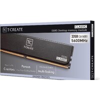 Оперативная память Team T-Create Classic 2x32ГБ DDR5 5600 МГц CTCCD564G5600HC46DC01 - Превью изображения №7 — Интернет-магазин Time-Shop