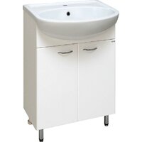 Runo Тумба с умывальником Уют 55 + Уют 55 (напольная)