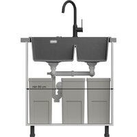 Кухонная мойка Quadron HQC7650U2_BS - Превью изображения №16 — Интернет-магазин Time-Shop