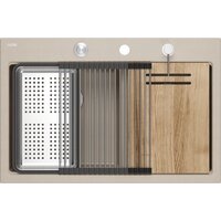 Кухонная мойка Quadron HQC7650U2_BS - Превью изображения №2 — Интернет-магазин Time-Shop