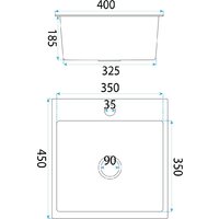 Кухонная мойка Rea Leo 40 ZLE-06001 - Превью изображения №8 — Интернет-магазин Time-Shop