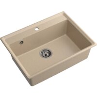 Кухонная мойка GranFest GF-LV-660 (песочный) - Превью изображения №2 — Интернет-магазин Time-Shop