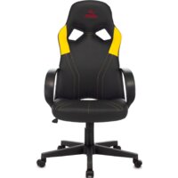 Игровое (геймерское) кресло Zombie Runner (черный/желтый) - Превью изображения №2 — Интернет-магазин Time-Shop