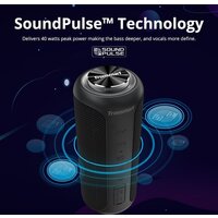 Беспроводная колонка Tronsmart T6 Plus Upgraded Edition (черный) - Превью изображения №5 — Интернет-магазин Time-Shop