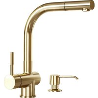 Дозатор для моющего средства Globalo Intio Light Gold Mat - Превью изображения №4 — Интернет-магазин Time-Shop