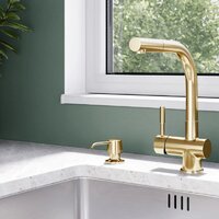 Дозатор для моющего средства Globalo Intio Light Gold Mat - Превью изображения №6 — Интернет-магазин Time-Shop