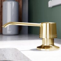 Дозатор для моющего средства Globalo Intio Light Gold Mat - Превью изображения №5 — Интернет-магазин Time-Shop