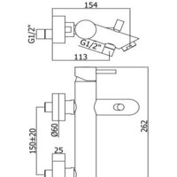 Смеситель Paffoni Light LIG023NO - Превью изображения №2 — Интернет-магазин Time-Shop