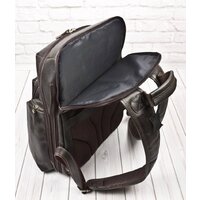 Городской рюкзак Carlo Gattini Sinfonica Bertario 3102-04 (темно-коричневый) - Превью изображения №8 — Интернет-магазин Time-Shop