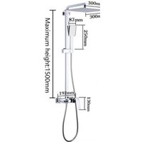 Душевая система  Gappo G2407-20 - Превью изображения №6 — Интернет-магазин Time-Shop