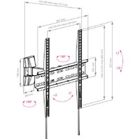 Кронштейн для телевизора Arm Media LCD-413 - Превью изображения №3 — Интернет-магазин Time-Shop
