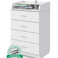 Атон Мебель Сириус 604 ЛДСП (белый)