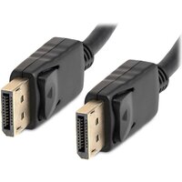 Кабель Buro BU-DP2.0-3M DisplayPort - DisplayPort (3м, черный) - Превью изображения №2 — Интернет-магазин Time-Shop