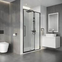 Душевая дверь Niagara Nova NG-35-12AGR 120х195 (графит/прозрачное стекло) - Превью изображения №10 — Интернет-магазин Time-Shop