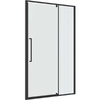 Душевая дверь Niagara Nova NG-35-12AGR 120х195 (графит/прозрачное стекло) - Превью изображения №2 — Интернет-магазин Time-Shop