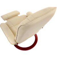 Массажное кресло Calviano 2160 (экокожа, бежевый) - Превью изображения №5 — Интернет-магазин Time-Shop